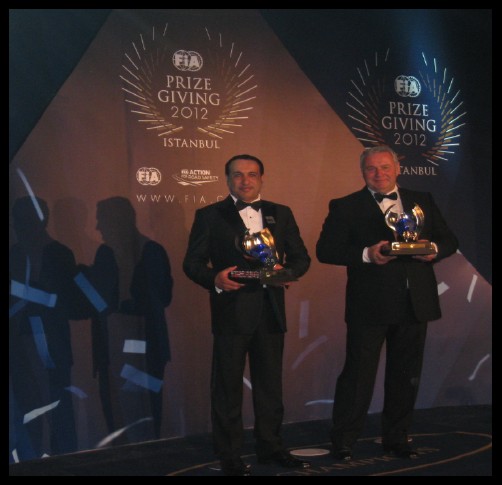 FIA Price Giving Ceremony Istanbul 2012